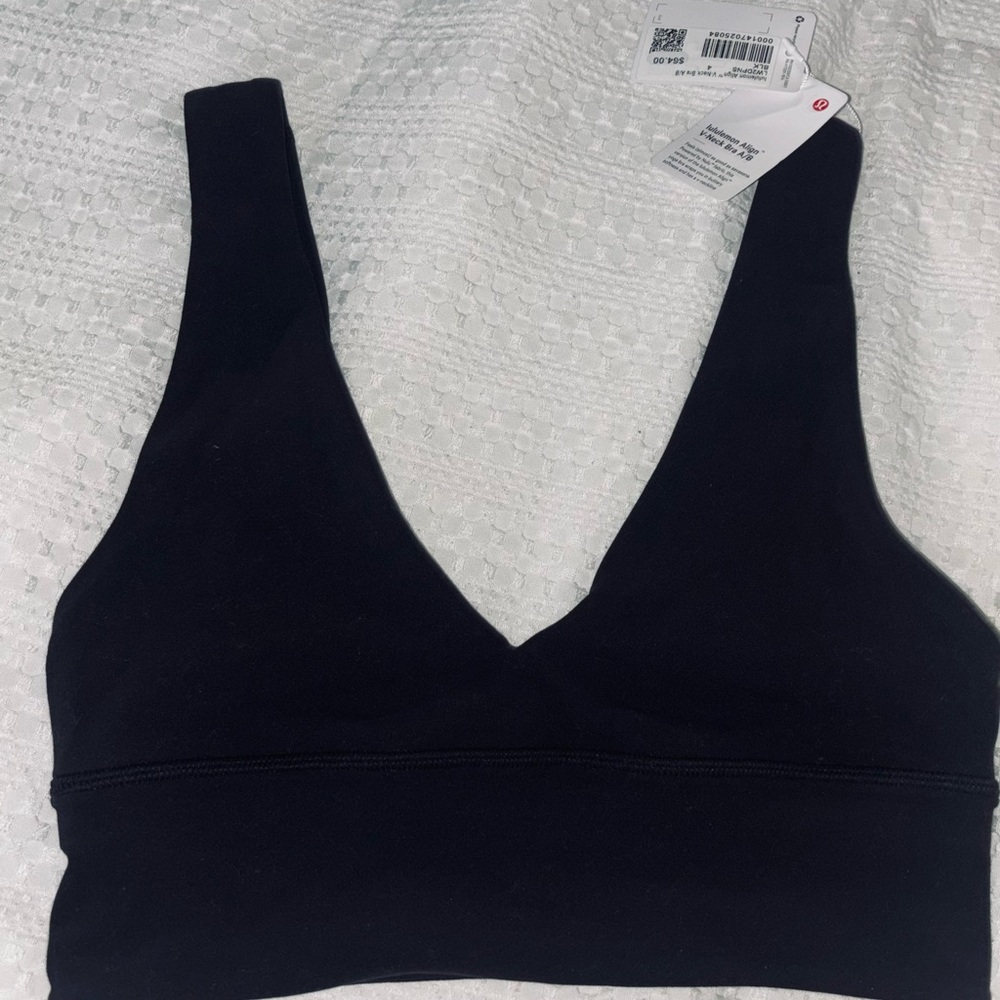 Lululemon Athletica Black Align V-Neck Bra